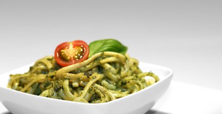 Makaron z pesto pistacjowym - przepis